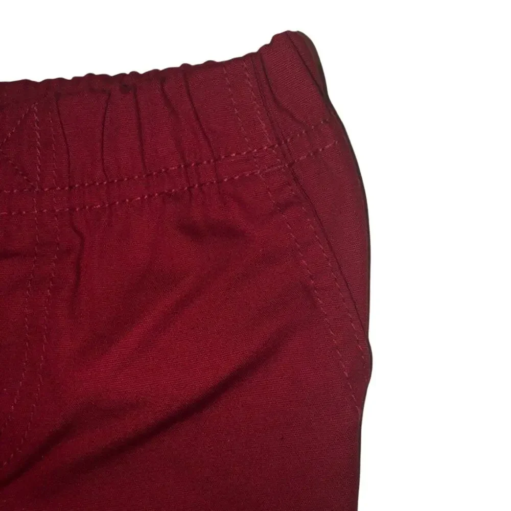 Carter's Baby Slide Up Red Elastic Waist Pants 6M